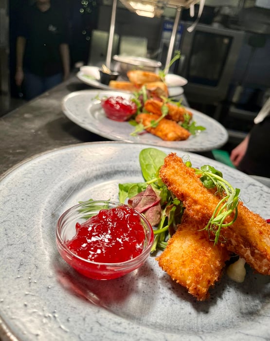 Brie-Wedges Brie-Wedges