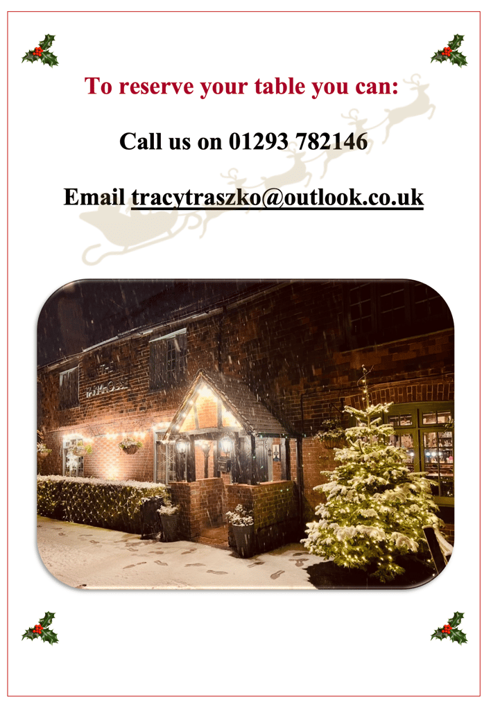 Christmas Menu 2